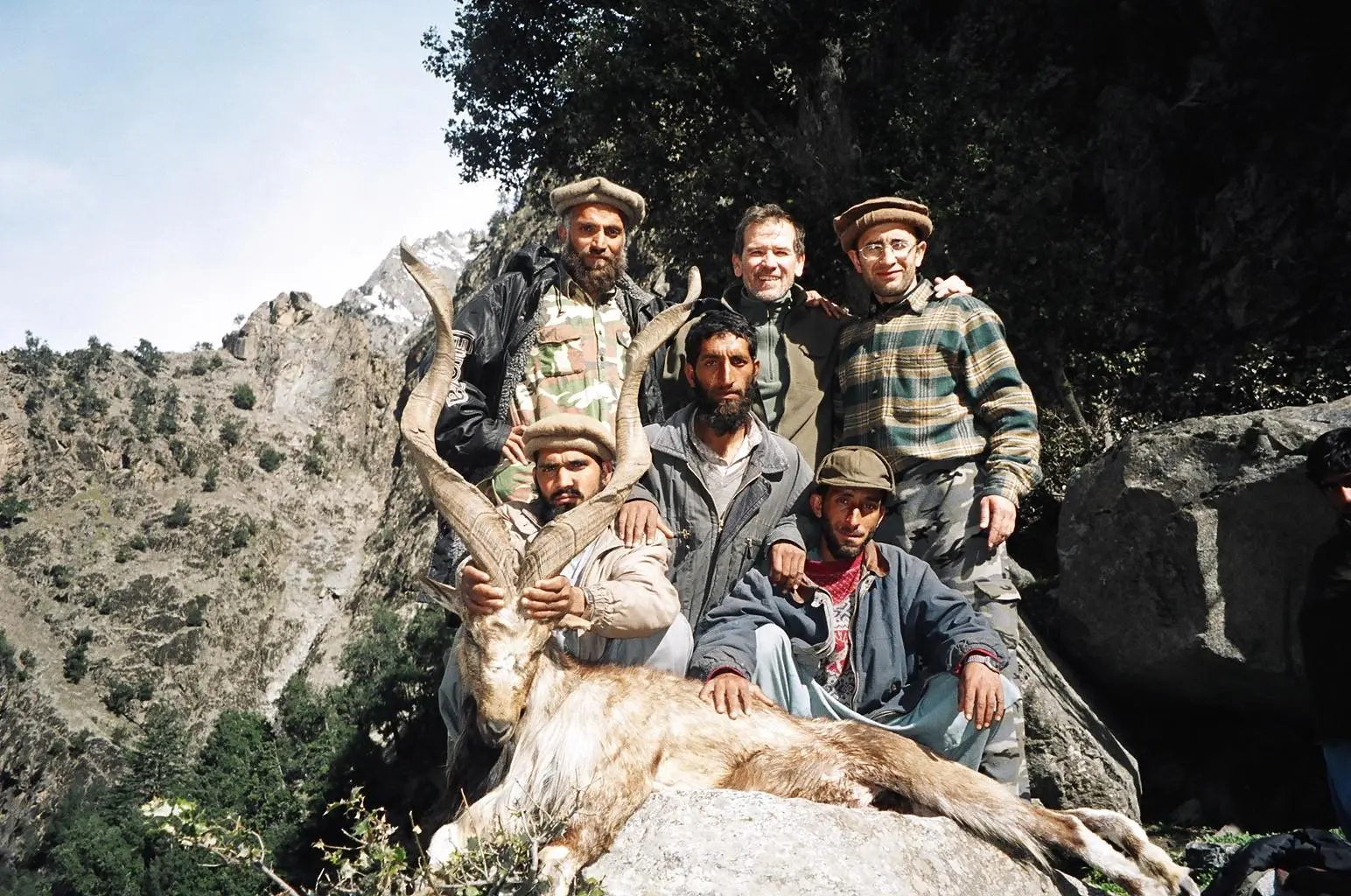 First ever official Markhor hunt in Kohistan region outfited by Shifa 5